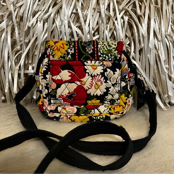 VERA BRADLEY Poppy Fields 2010 Shoot From The Hip Crossbody Belt Bag Floral Y2K - Picture 4 of 15